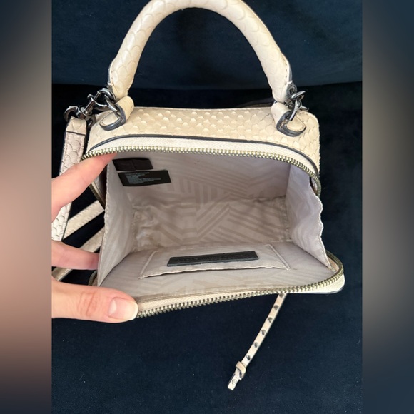 Rebecca Minkoff Box Snake Embossed Bag - Picture 10 of 11